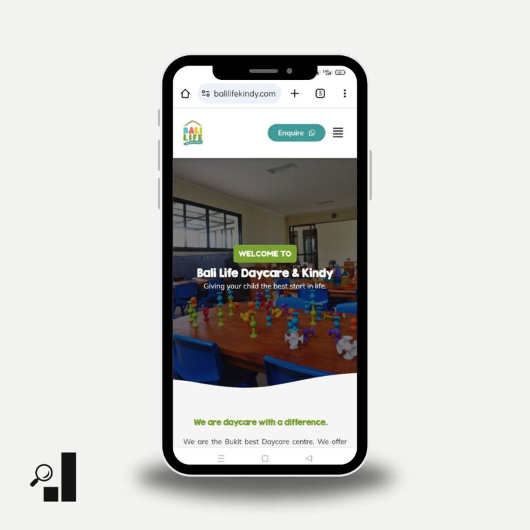 bali life kindy bali web design